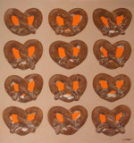 Pretzels painted from life - Laura Lengyel
